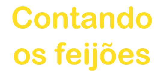 Contando os feijes