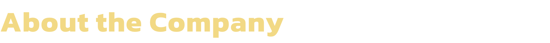 About the Company